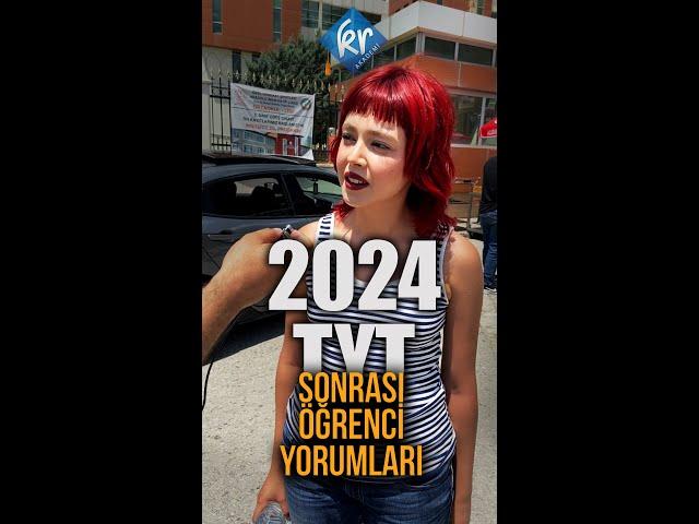 2024 TYT sınavı çıkışı öğrencilerimize sınav deneyimi ve hedefleri hakkında sorular sorduk!