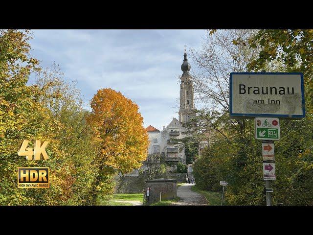 Braunau am Inn, Austria  - Birthplace of Adolf Hitler - 4K HDR