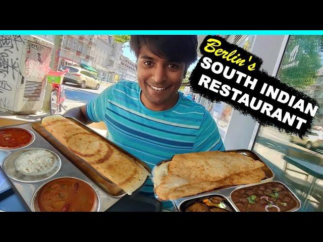 Fabulous South Indian Dosa in Germany - Germany Tamil Vlog - All4Food