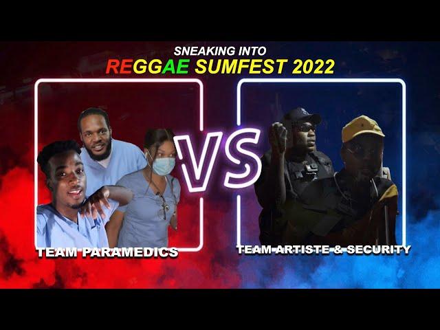 Sneaking into Reggae sumfest 2022,winner will win a stay at the most expensive hotel in Jamaica