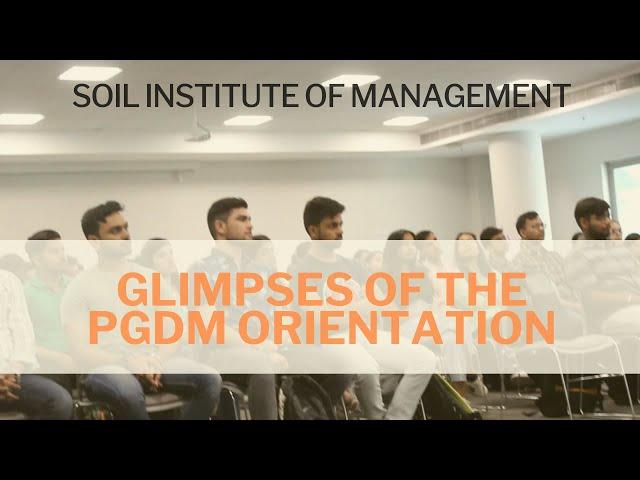 Glimpses of Orientation: PGDM, Batch of 2022-24