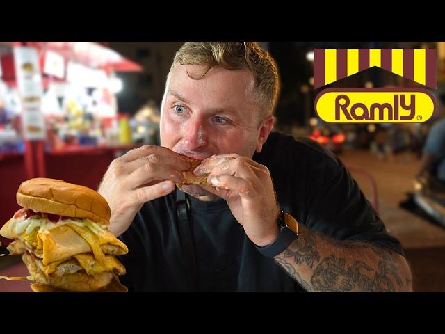 FIRST TIME Trying RAMLY BURGER in Malaysia! 