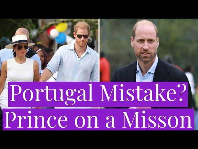 Prince Harry & Meghan Markle Portugal Visa Gamble? Prince William on a Mission to End Homelessness