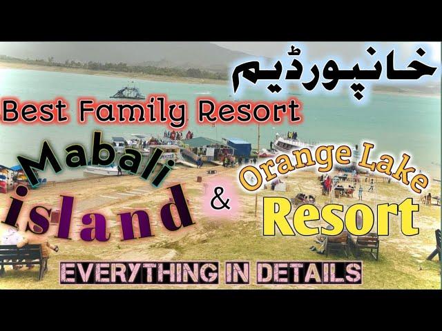 Mabali island || KhanPur Dam || Orange Lake Resort || Best Place For Family