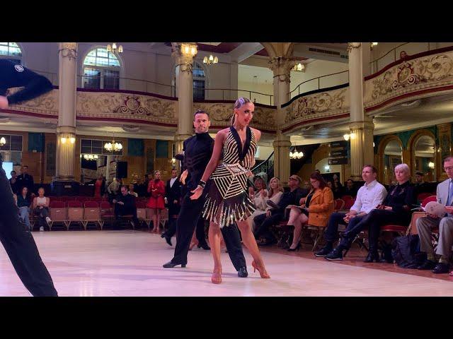 2022 Blackpool Festival Amateur Latin Champion Salvatore Sinardi & Alexandra Kondrashova