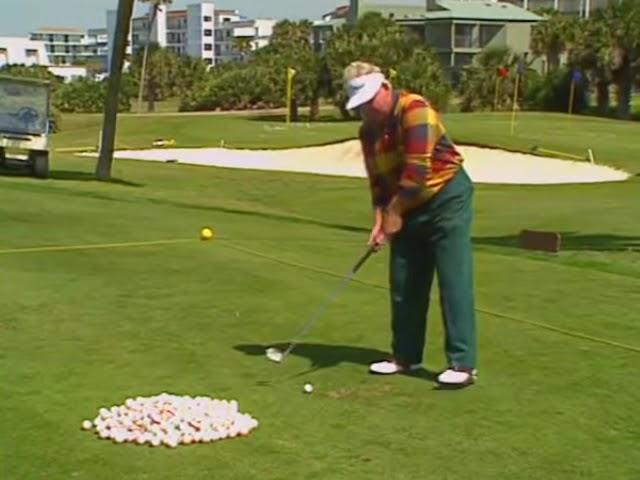 1994 Moe Norman golf swing demo - PGA Interview (part 1 of 2)