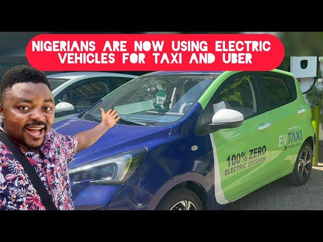 Nigerians are Now Using Electric Cars For Taxi and Uber, Unbelievable!!