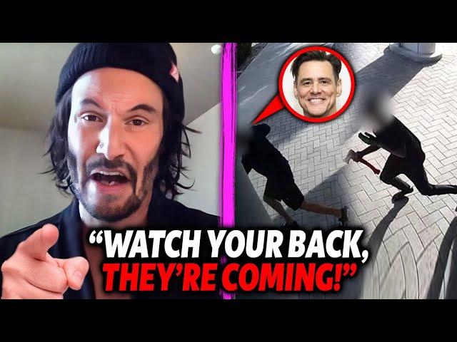 Keanu Reeves WARNS Hollywood Over HUNTING Jim Carrey | In Serious Danger?