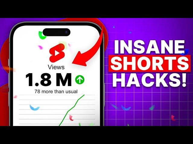 5 POWERFUL Youtube Shorts HACKS for 2024