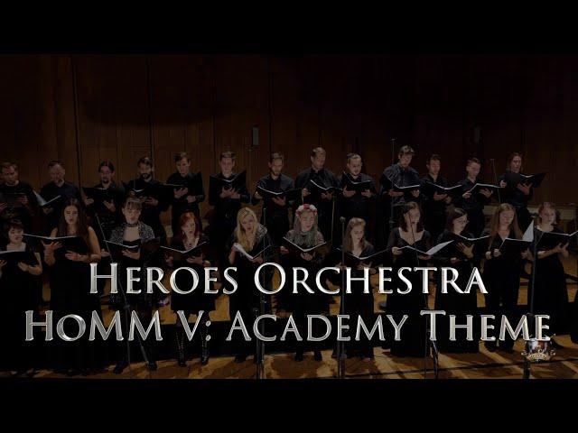 Heroes Orchestra - Academy theme from HoMM V | 4K