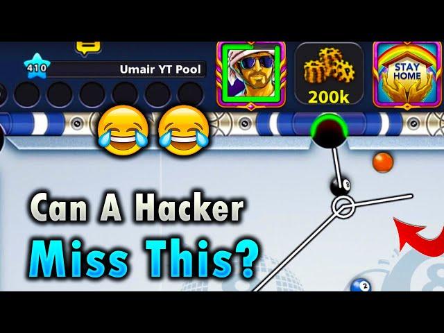 I BEAT A Noob Autowin HACKER Zero Players Can Do This Shot... 8 BALL POOL