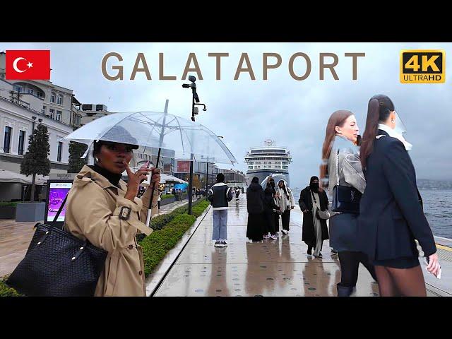 Galataport Istanbul & Bosphorus: Stunning November Walking Tour in 4K