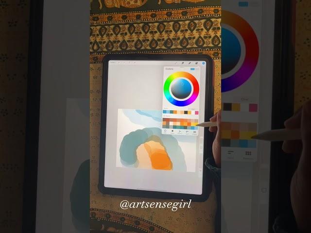 Draw with me | ArtSense Shorts #shorts #viral #fyp #procreate