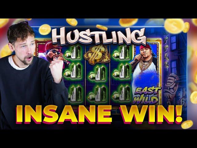 MY INCREDIBLE BIG WIN ON HUSTLING (MASSIVE WIN) 