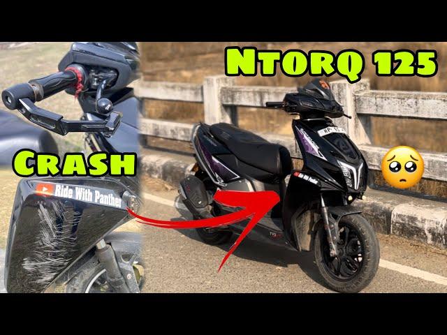 Ntorq 125 Crash  || Ride With Panther ||