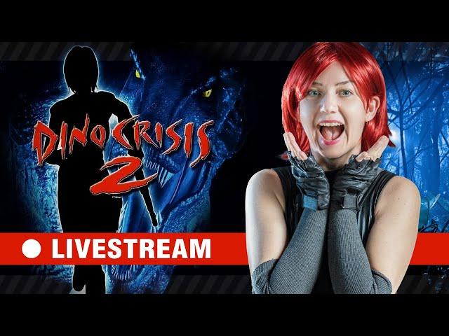 Die Dinosaurier sind ausgebrochen ahhhh #letsplay #capcom #dinosaur #dinocrisis2