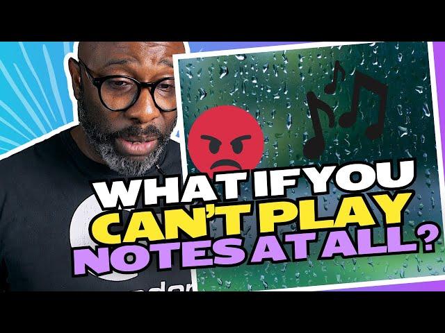 YOU'RE PLAYING LIVE! What If You Can't Play Any Notes At All?