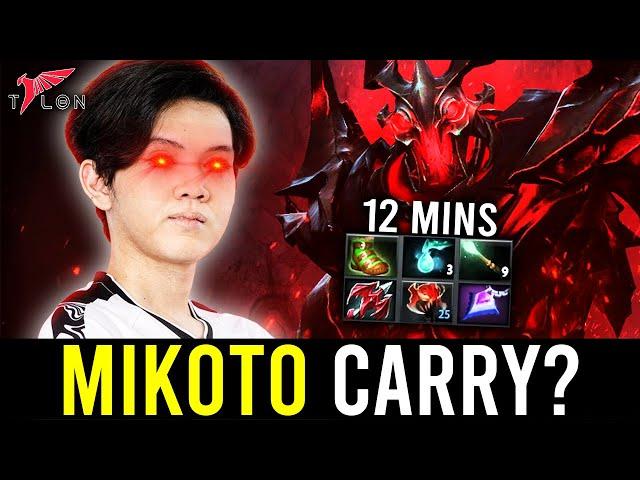 "when MIKOTO plays SHADOW FIEND carry.." - RIGHT CLICK BOSS!