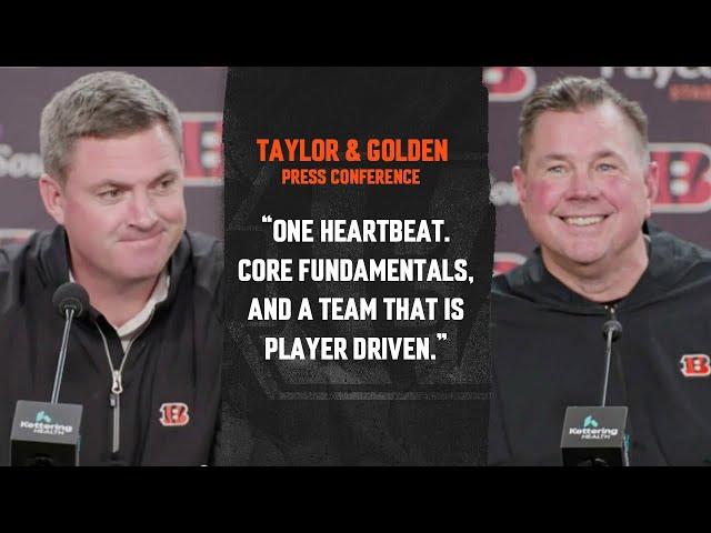 Zac Taylor and Al Golden Press Conference - Jan. 27