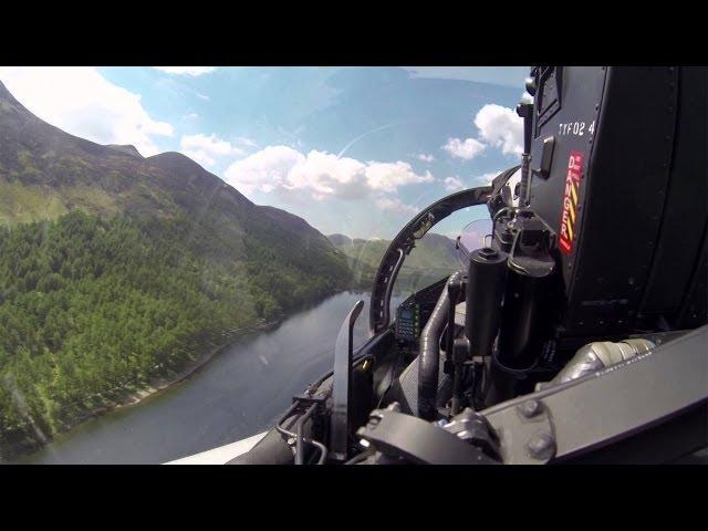 Flying the Typhoon Through the Mach Loop at Low Level