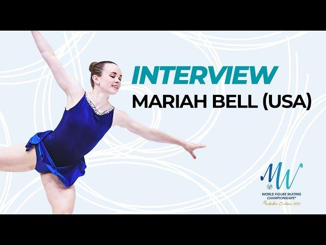 Interview: Mariah Bell (USA) | Montpellier 2022 | #WorldFigure