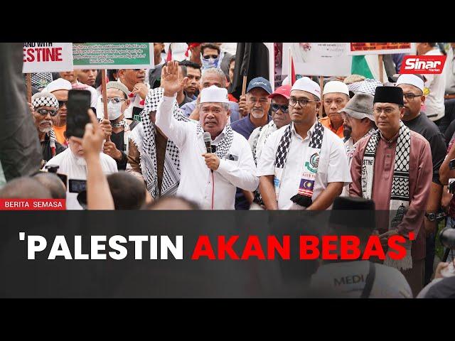 Palestin akan bebas dengan sokongan rakyat Eropah: Mat Sabu