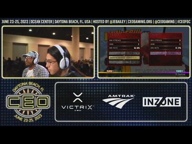 CEO 2023 UMVC3 GRAND FINALS - JIBRILL vs NOELBHUNGRY