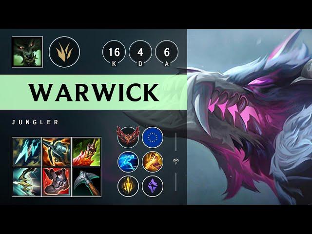 Warwick Jungle vs Wukong - EUW Grandmaster Patch 25.12