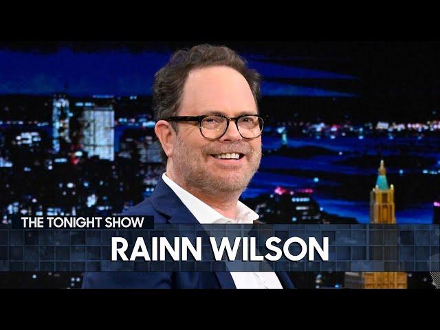 Rainn Wilson Describes His Viral Plane Run-In with a Fan of The Office (Extended) | The Tonight Show