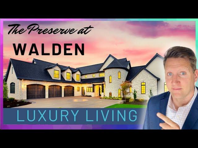 Tour the best luxury community/subdivision in Northeast Colorado Springs, The Preserve at Walden.