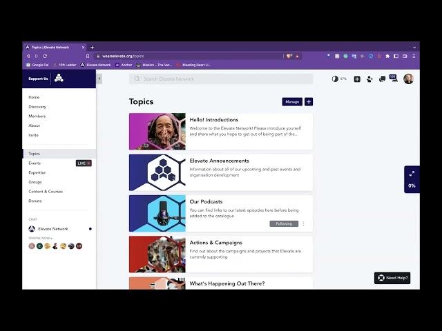 Elevate Network - exciting community updates announced!