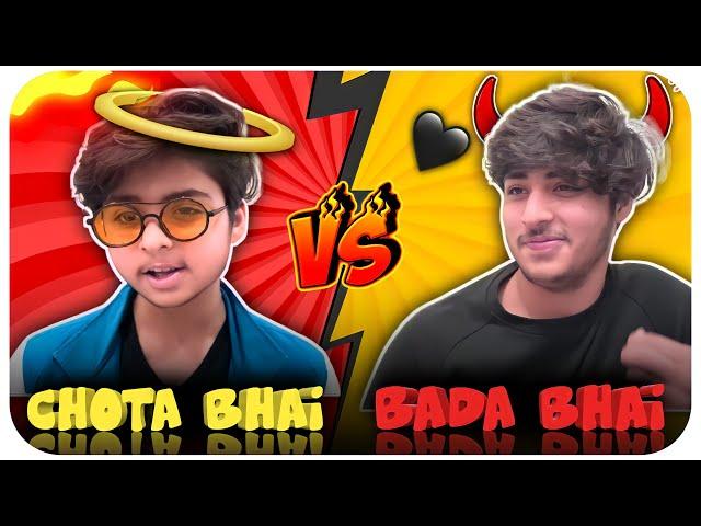 CHOTA BHAI VS BADA BHAI  | MINKU VS RAJ | @RajGrover005