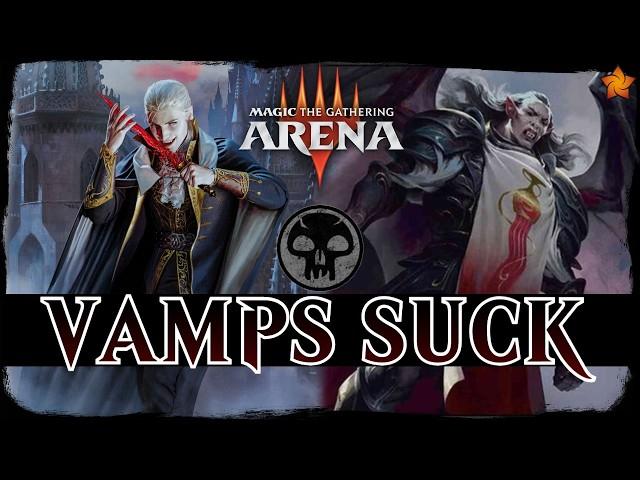 VAMPIRE ALL BLACK | MTG Arena - Mono Black Vampires Life Drain Gain FOUNDATIONS Standard Deck