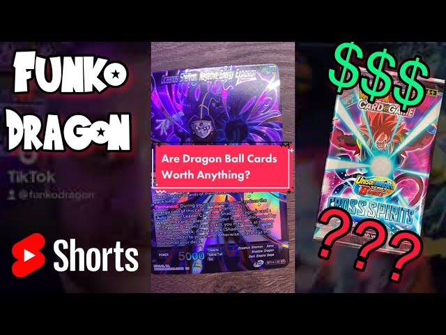 Are Dragon Ball Super Cards Worth Anything???