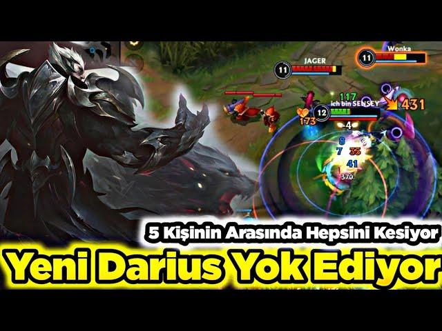 Buff Yiyen Yeni Darius Bu Nasıl Güç Böyle 5 Kişi Arasına Girip Hepsini Kesiyor Wild Rift