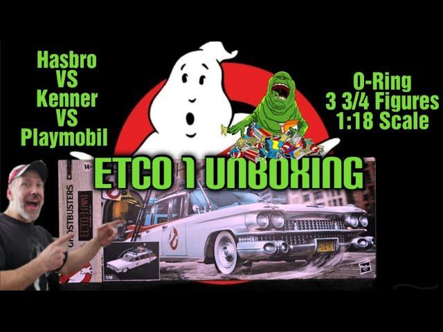 New Ecto 1 Ghostbusters 1:18 scale Unboxing