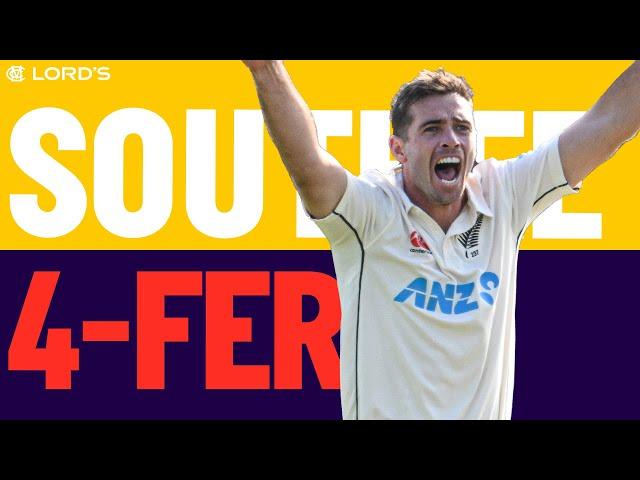 ️ Stokes, Foakes And Broad Gone! | Tim Southee Takes 4-fer At Lord's | England v New Zealand 2022