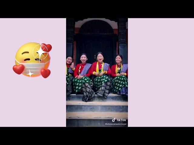 Random tiktok video ||S4||sirjana ale magar ||magar culture