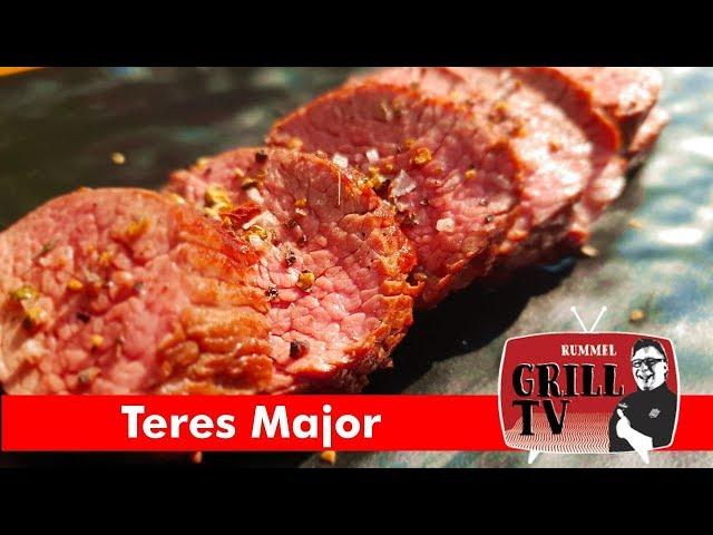 BEEF Teres Major Steak perfekt gegrillt Travel Q  UT Deu Eng #rummelgrilltv