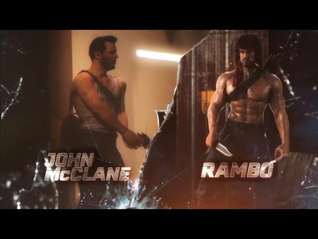 80's Action hero's trailer CODM|John McLain|Rambo|#CODM