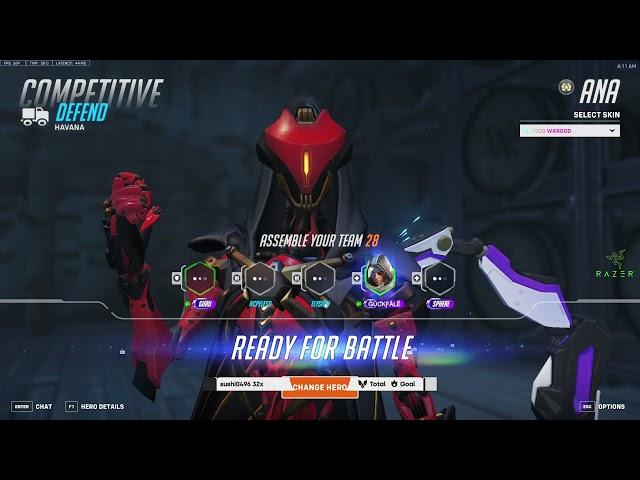 Gale Ana MAIN Overwatch 2 Season 13 Top 500 Gameplay