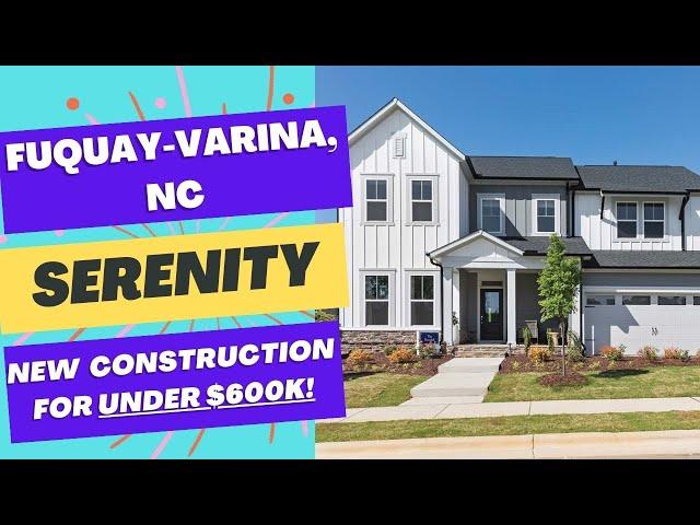 NEW CONSTRUCTION | SERENITY | Fuquay-Varina NC | David Weekley | Model Home Tour | Community Tour