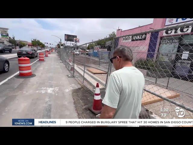 Construction causing issues for businesses in University Heights