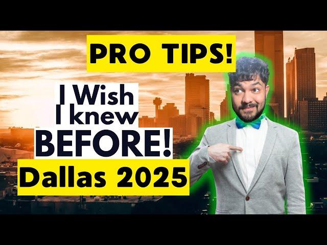 10 Things You NEED to Know Before Moving to Dallas, Texas in 2025!