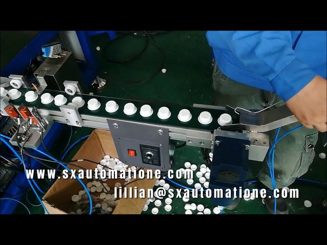 fully automatic high speed assembly machine,beverage lids, plastic; metal closure, factory