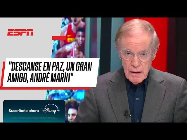 "Descanse en paz, el que fuera un GRAN AMIGO" | JOSÉ RAMÓN FERNÁNDEZ y su MENSAJE HACIA ANDRÉ MARÍN