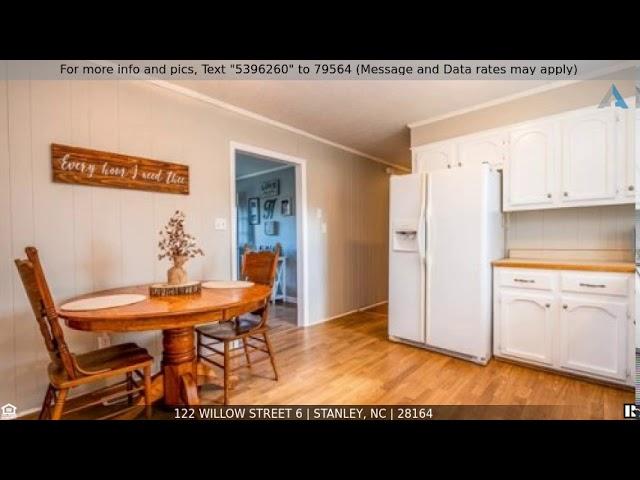 Priced at $165,000 - 122 Willow Street 6, Stanley, NC 28164