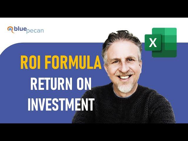 ROI Calculator in Excel | Simple Return on Investment Formula - Investment and Sales Template