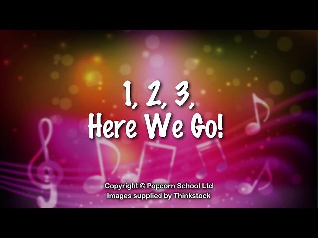 Vocal warm up songs for kids | * 1, 2, 3,   Here We Go *