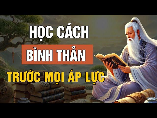 HỌC CÁCH BÌNH THẢN TRƯỚC MỌI ÁP LỰC VÀ BẠN SẼ CÓ MỌI THỨ | TRIẾT LÝ CUỘC SỐNG | LỜI DẠY CỔ NHÂN